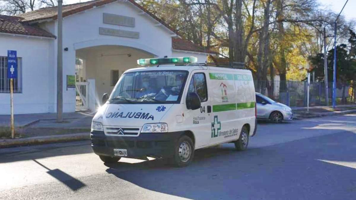 En Roca: Hospital Francisco López Lima. Fuente: (Twitter)