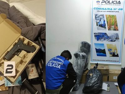 Lo allanaron por amenazar a turistas y le encontraron marihuana en un "indoor"