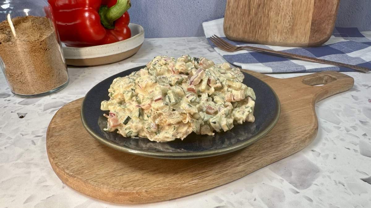 Ensalada de papa. Fuente: (X)