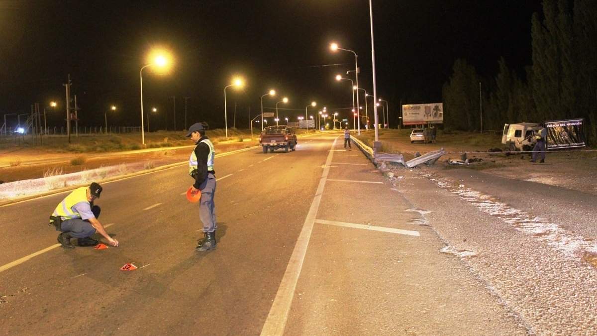 Ruta 7, en Centenario, foto archivo. Fuente: (Instagram)