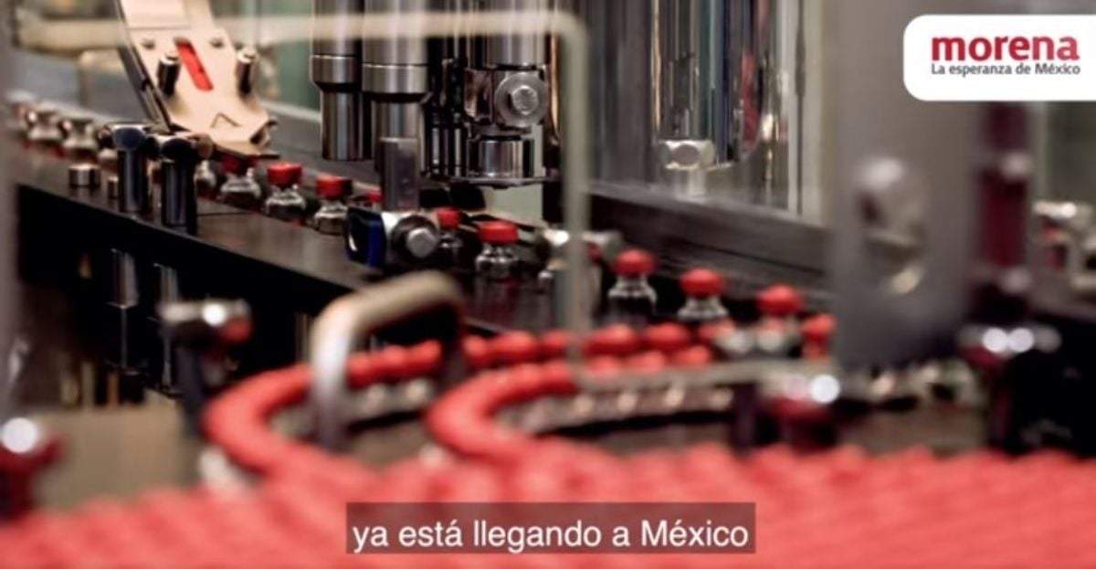 Uno de los spots de Morena