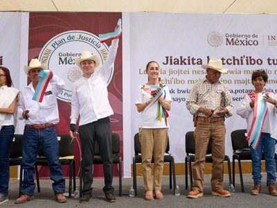 Con el Plan de Justicia Yaqui, Durazo y Sheinbaum fortalecen educación indígena; operan 27 comedores