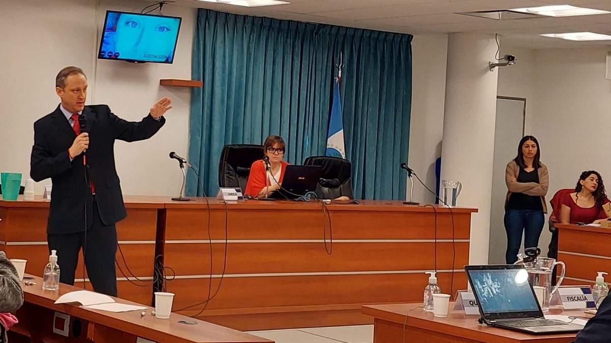 Juicio por Agostina Gisfman. Fuente: (MPF)