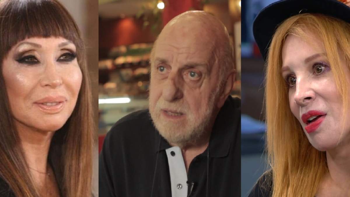 Moria Casán. Horacio Pagani. Nacha Guevara. Fuente: (Instagram)