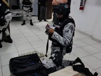 Sedena se deslinda de elementos de la Guardia Nacional detenidos con 50 mil dólares y armas