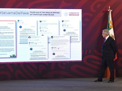 García Vilchis niega que se haya detenido la obra del Tren Maya