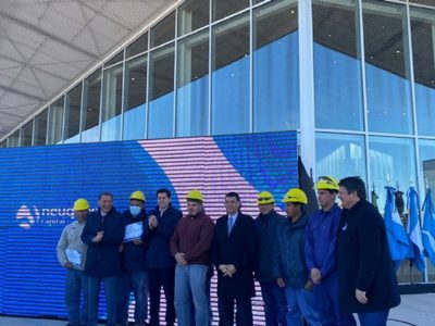 El ministro De Pedro participó de la inauguración del centro cultural El Cisne