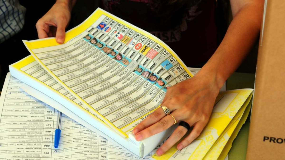 La Boleta Única de papel. Fuente: (Twitter)
