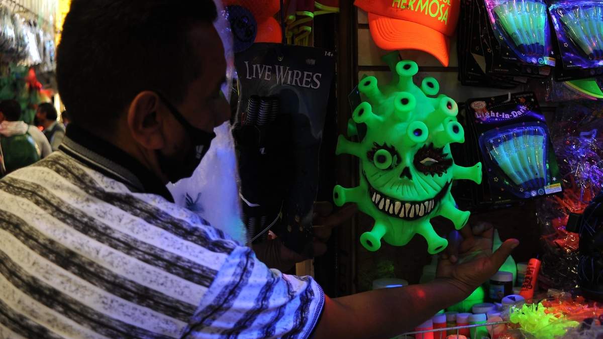 Artículos de Día de Muertos en la CDMX