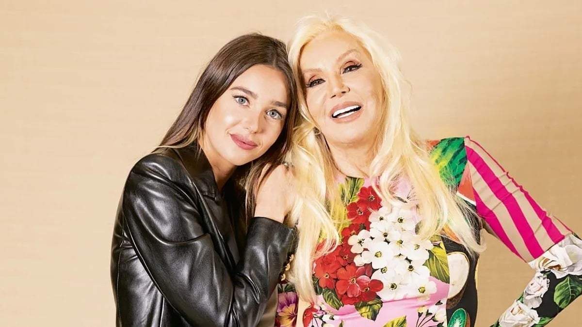 Susana Giménez y su nieta Lucía Celasco. Fuente: (Instagram)