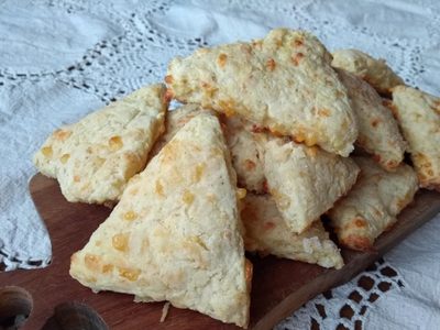 Scones de queso y zanahoria: la receta rica y sana que podés disfrutar a cualquier hora del día
