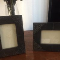 Con esos portarretratos que ibas a tirar: creá esta fabulosa idea para poner en tu escritorio o mesa de luz