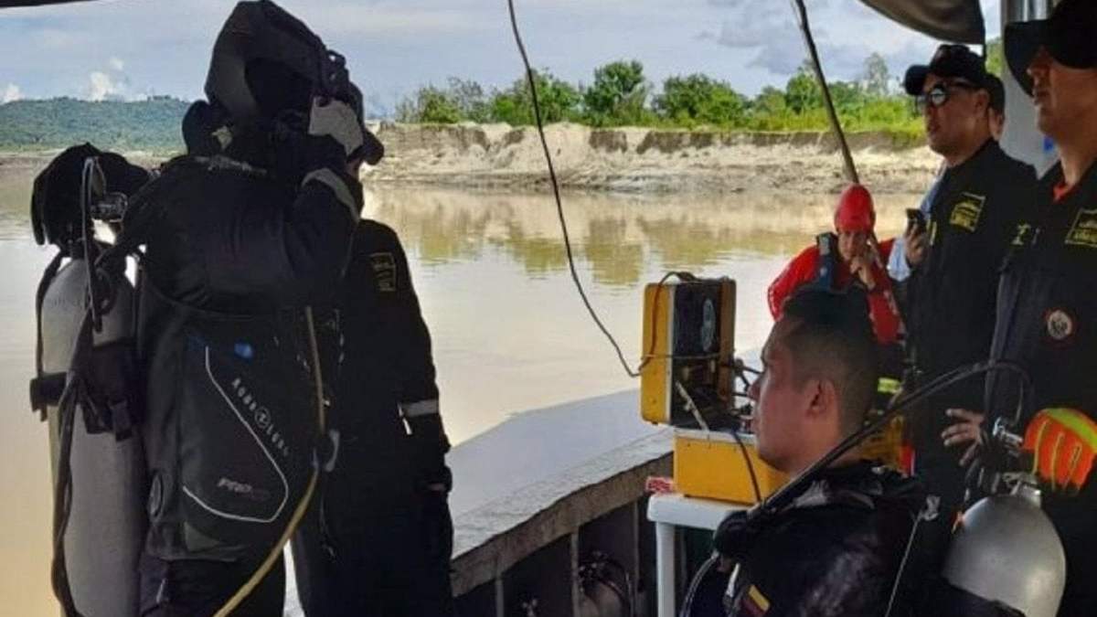 Búsqueda en las aguas fronterizas entre Colombia y Panamá