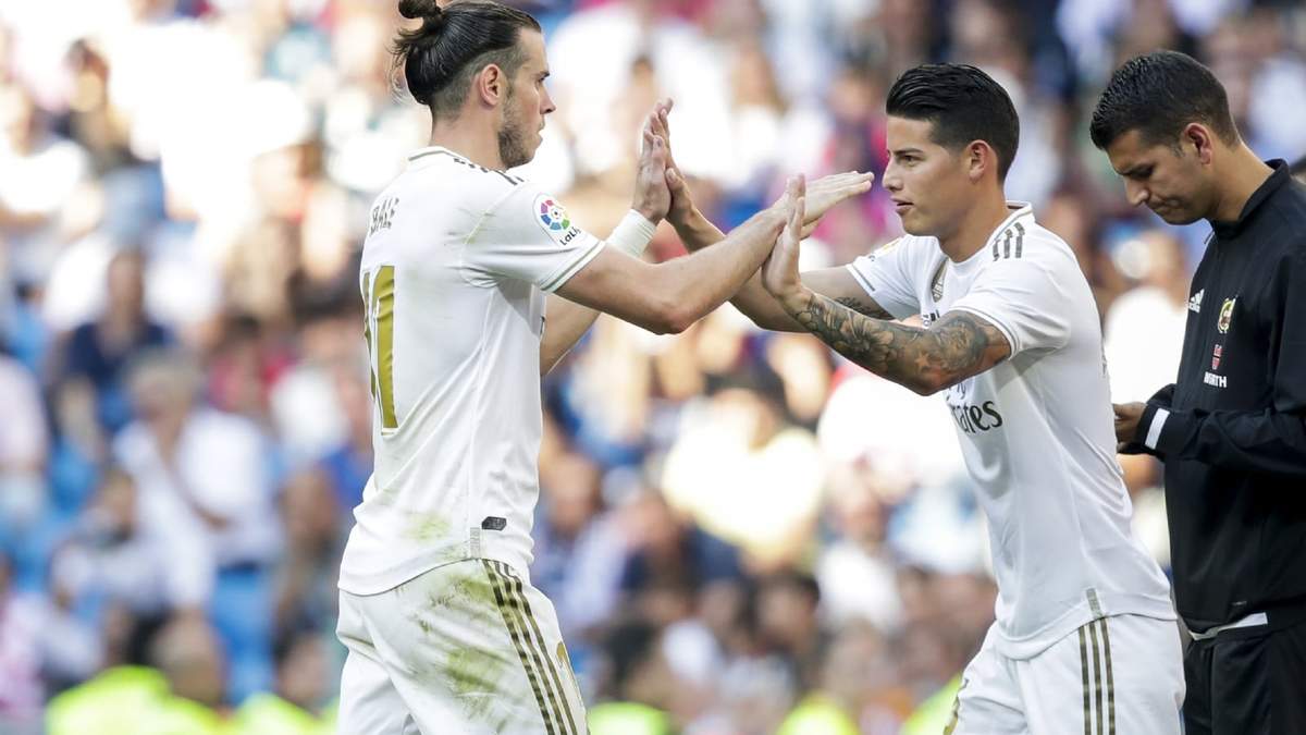 James Rodríguez ingresa por Bale. Fuente: (Instagram)