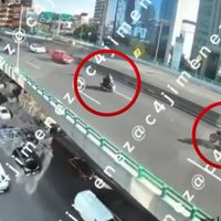 Así fue la persecución en sentido contrario en Periférico tras robo de un millón de pesos (VIDEO)