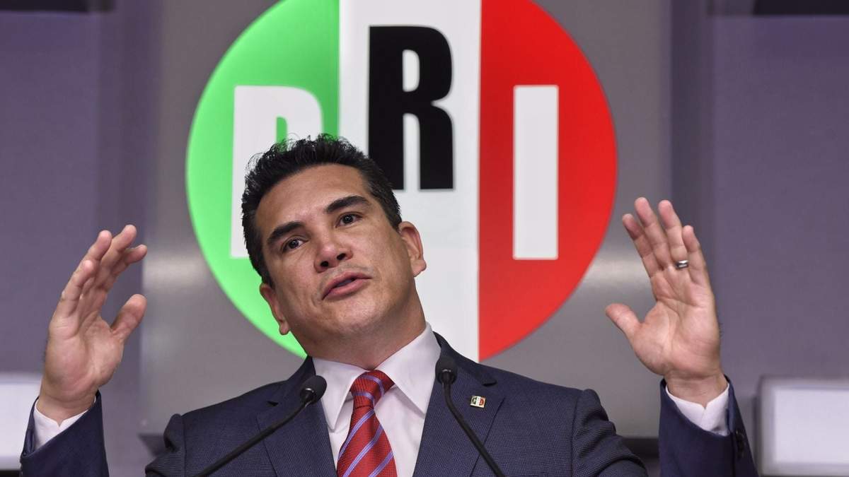 El dirigente nacional del PRI, Alejandro Moreno