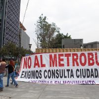 Pese a quejas, sigue la obra de la Línea 7 del Metrobús
