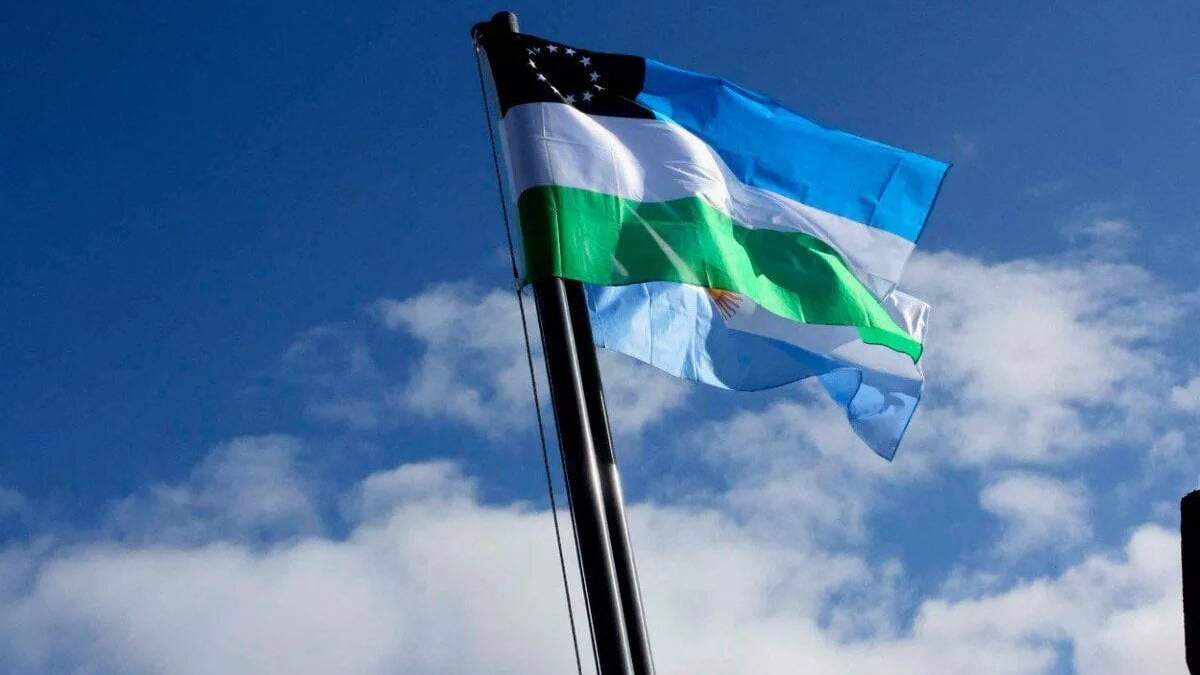 Bandera de Río Negro. Fuente: (Twitter)