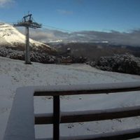 El Cerro Chapelco se vistió de blanco: nevó por primera vez en el año