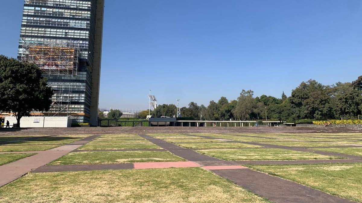 Las Islas de Ciudad Universitaria permanecen vacías la mañana de este jueves 20 de noviembre de 2025