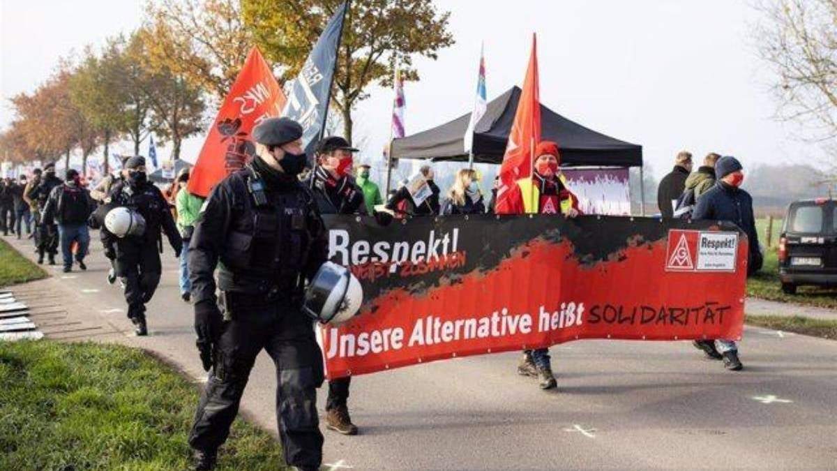 Marcha de la ultraderecha en Alemania