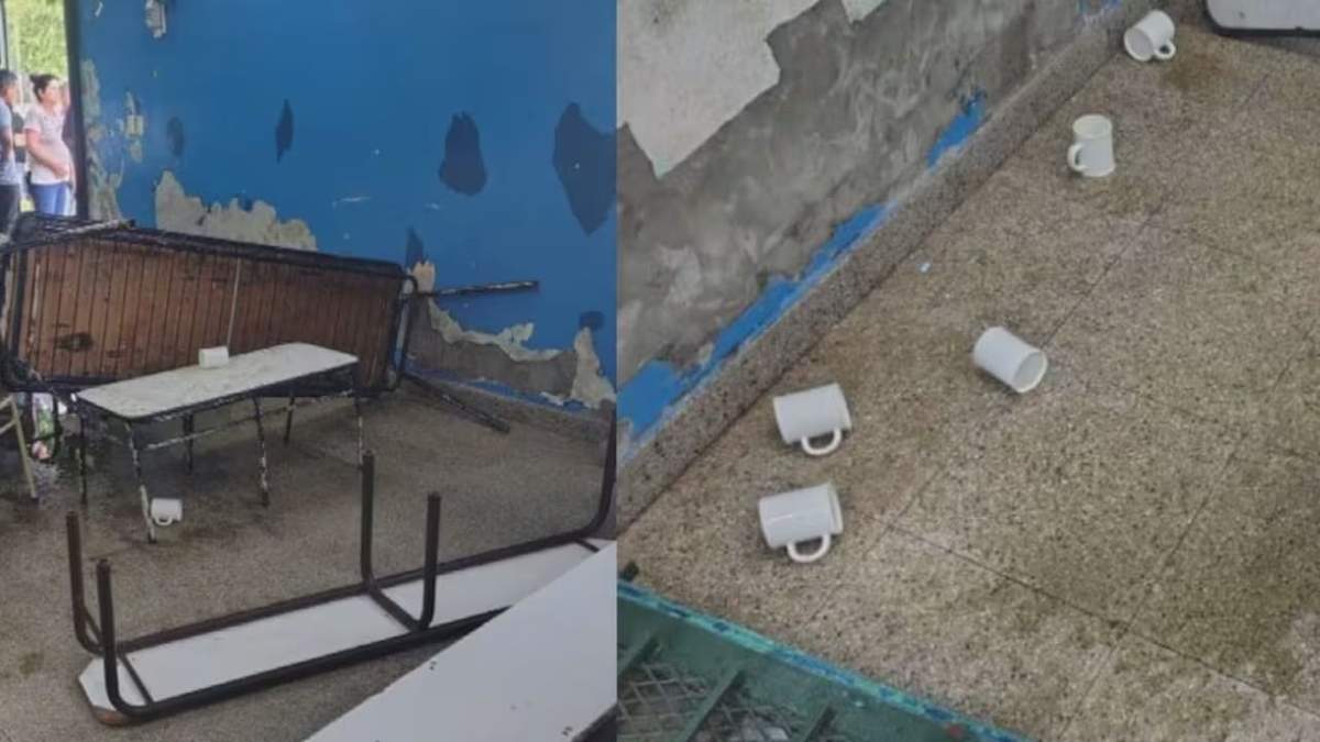 Un grupo de madres golpeó y quemó a docentes