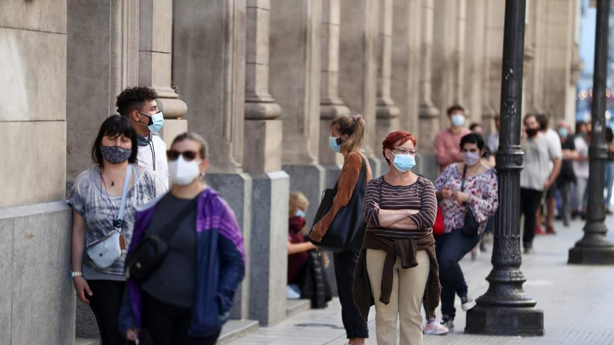 La segunda ola de coronavirus continua vigente en la Argentina. Fuente: (Twitter)