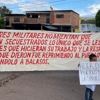 Sacerdote convoca a misa por la reconciliación entre militares y habitantes de Aguililla