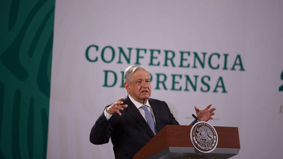 El presidente López Obrador