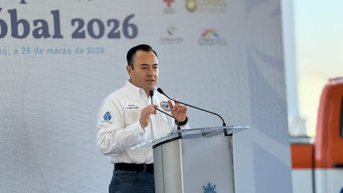 El secretario de Seguridad y Paz, Juan Mauro González Martínez