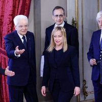 Juró Giorgina Meloni, la nueva primer ministra de derecha Italiana