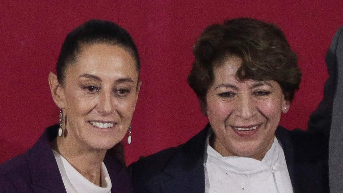 Claudia Sheinbaum y Delfina Gómez