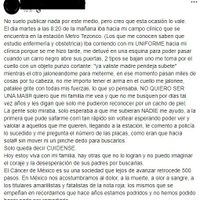 Una joven estudiante denuncia intento de secuestro en los alrededores del metro Tezonco