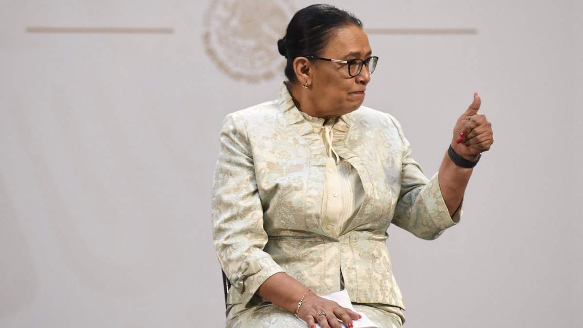 La titular de la SSPC, Rosa Icela Rodríguez