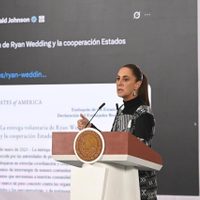 Sheinbaum confía en versión del embajador Johnson sobre entrega de Ryan Wedding
