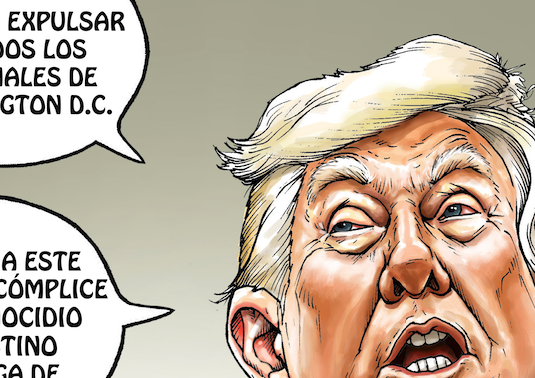 Vista previa de "Con todos menos conmigo", cartón de José Antonio Rodríguez