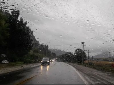 Emiten alerta amarilla por nieve y lluvia en pasos fronterizos y zonas cordilleranas