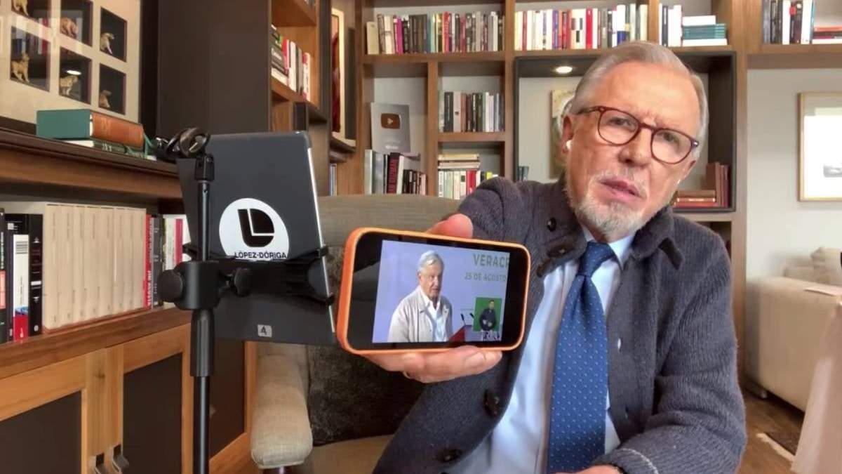 El periodista respondió al mandatario en su programa de internet