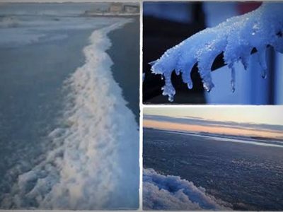 Tierra del Fuego congelada: ola de frío extremo y récord de temperaturas bajo cero