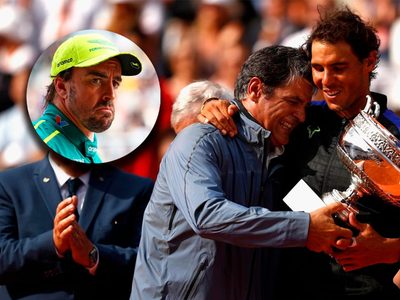 Toni menospreció a Fernando Alonso a la hora de compararlo con Rafael Nadal