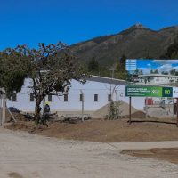 Qué pasará con el hospital modular de Bariloche: Katopodis recorrió la obra