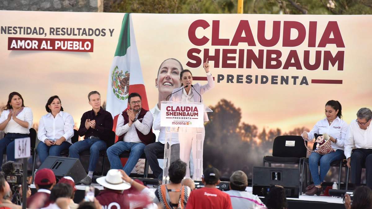 Sheinbaum de gira por Tula, Hidalgo