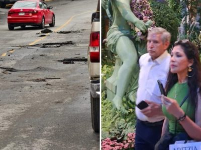 Mientras Cuernavaca sufre daños por las lluvias, su alcalde se va de viaje a Las Vegas
