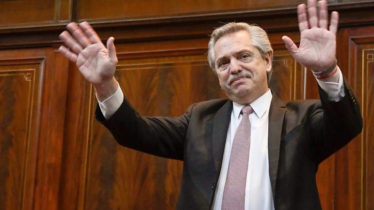 Presidente Alberto Fernández. Fuente: (Twitter)