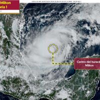Milton se convierte en huracán categoría 1 y provocará lluvias intensas en los siguientes estados