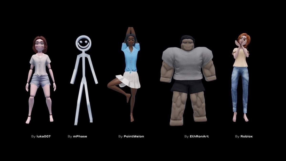 Roblox, para crear avatares con mayor expresividad