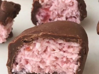 Bombones de frutilla con coco: irresistibles y para preparar con solo 4 ingredientes