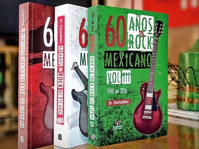 En tres tomos, "60 años de rock mexicano"