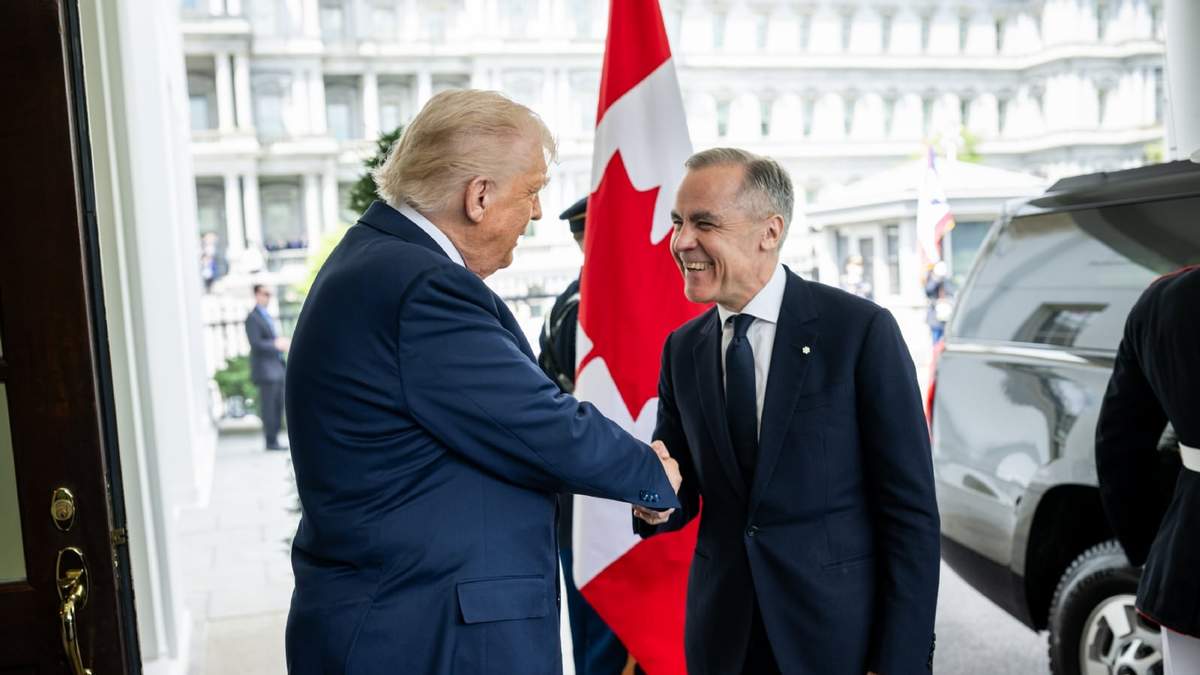 Donald Trump y el primer ministro canadiense Mark Carney en la Casa Blanca el pasado 6 de mayo