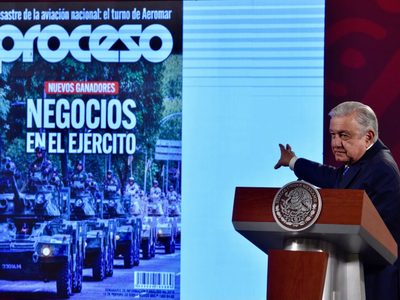 AMLO escuda a Sedena y niega reportaje de Proceso sobre empresa familiar que ganó 3 mmdp